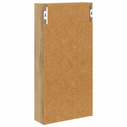 Bathroom Wall Cabinet Artisian Oak 30 x 10 x 60.5 cm