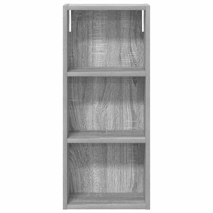 Bathroom Wall Cabinet with Shelf Grey Sonoma 30 x 14 x 70 cm