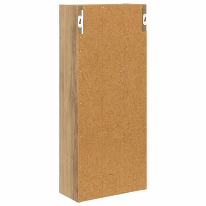 Bathroom Wall Cabinet Artisian Oak 30 x 14 x 70 cm