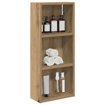 Bathroom Wall Cabinet Artisian Oak 30 x 14 x 70 cm