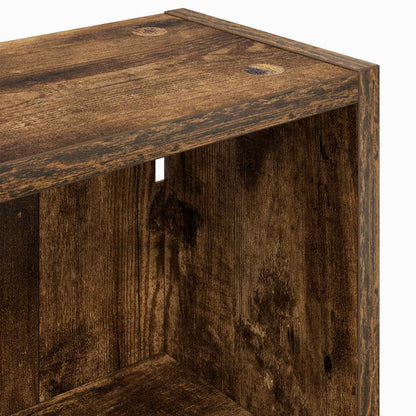 Bathroom Wall Cabinet with Shelf Smoked Oak 30 x 16 x 62.5 cm