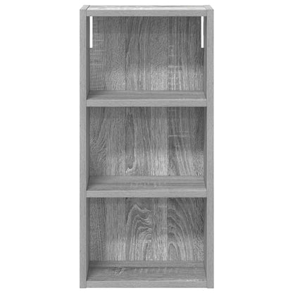 Bathroom Wall Cabinet with Shelf Grey Sonoma 30 x 16 x 62.5 cm