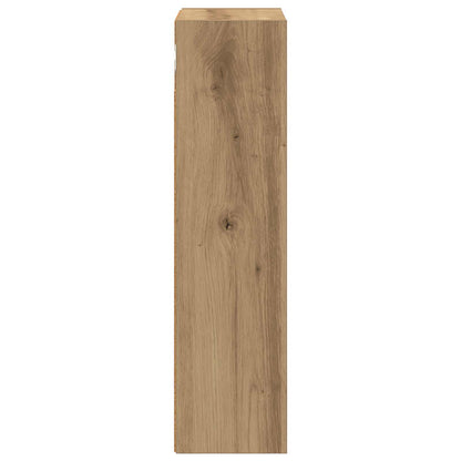 Bathroom Wall Cabinet Artisian Oak 30 x 16 x 62.5 cm