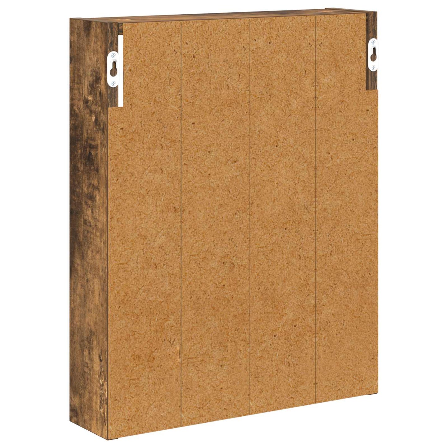 Bathroom Wall Cabinet with Shelf Smoked Oak 40 x 10 x 50 cm