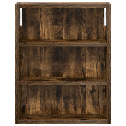 Bathroom Wall Cabinet with Shelf Smoked Oak 40 x 10 x 50 cm