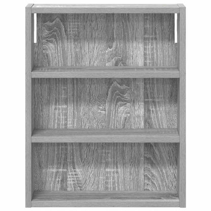 Bathroom Wall Cabinet with Shelf Grey Sonoma 40 x 10 x 50 cm