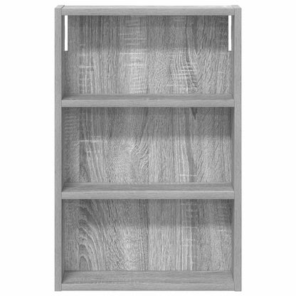 Bathroom Wall Cabinet with Shelf Grey Sonoma 40 x 10 x 60.5 cm