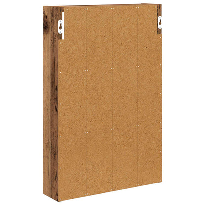 Bathroom Wall Cabinet with Shelf Old Wood 40 x 10 x 60.5 cm