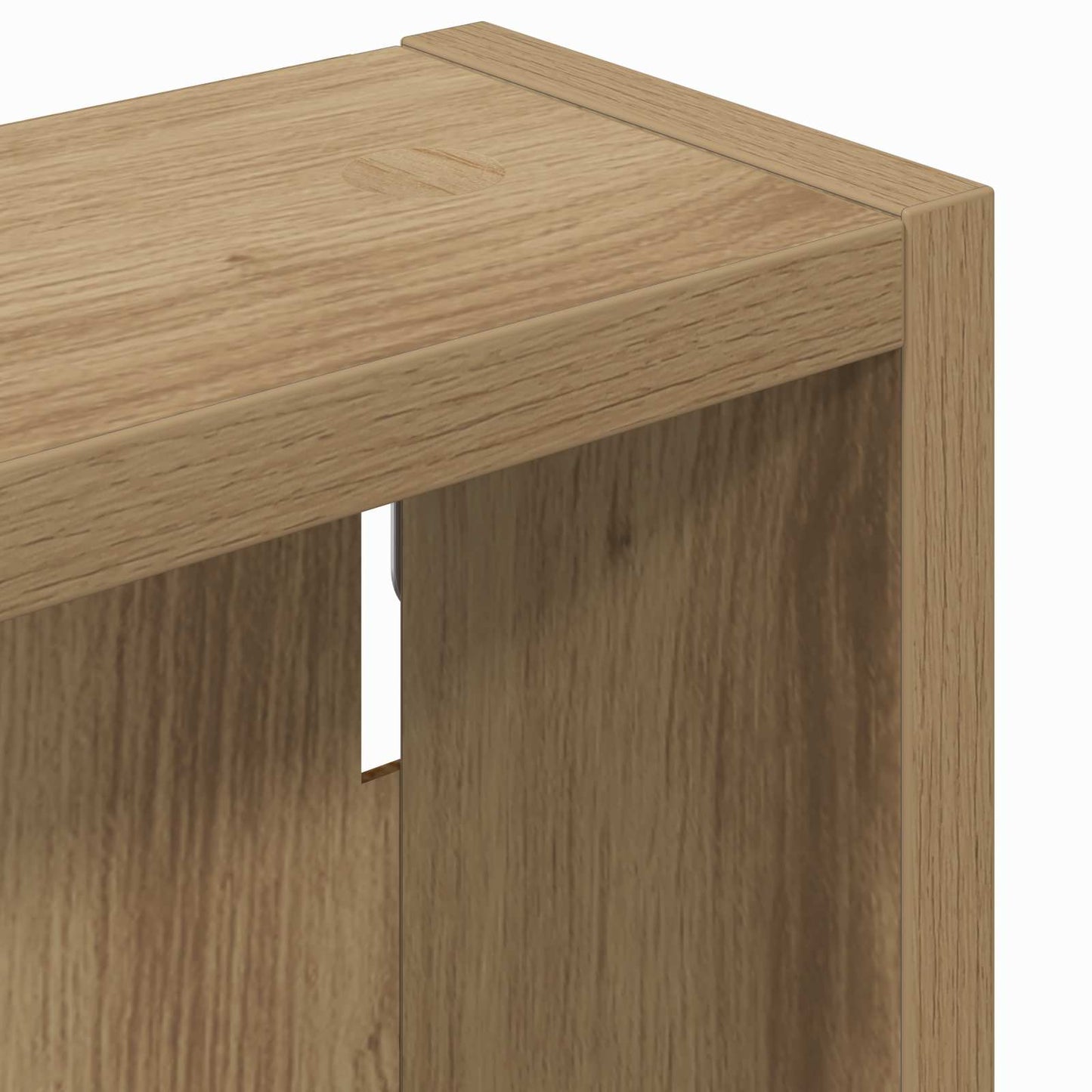 Bathroom Wall Cabinet with Shelf Artisian Oak 40 x 10 x 60.5 cm