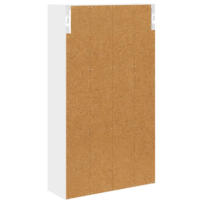 Bathroom Wall Cabinet White 40 x 14 x 70 cm Engineered wood