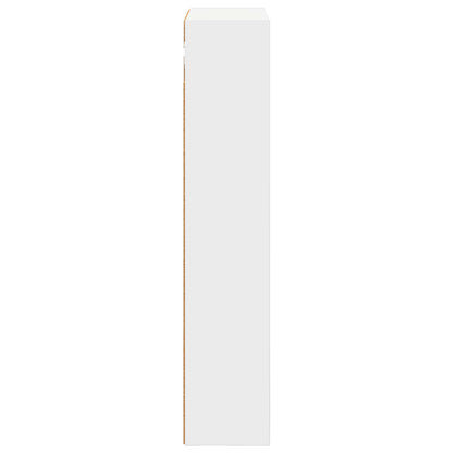 Bathroom Wall Cabinet White 40 x 14 x 70 cm Engineered wood