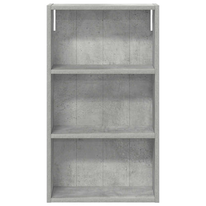 Bathroom Wall Cabinet with Shelf Concrete Grey 40 x 14 x 70 cm