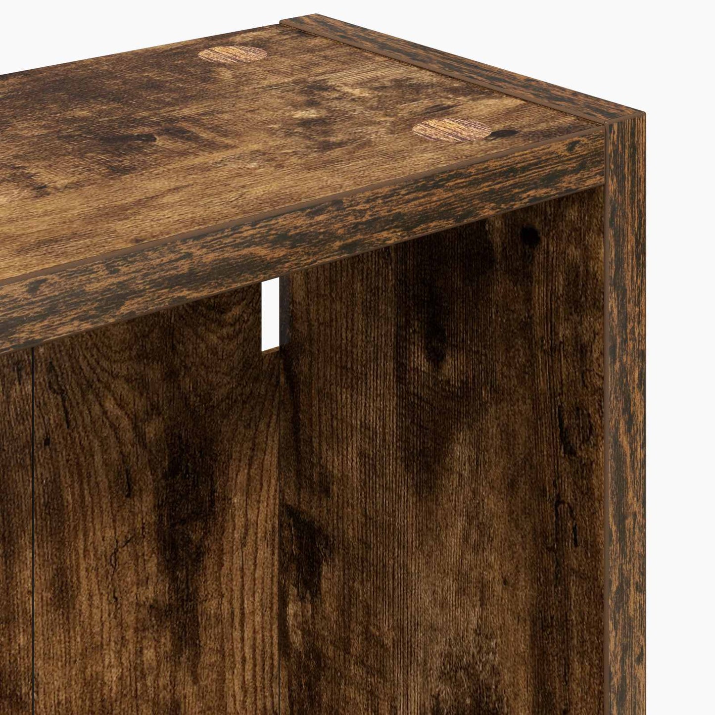 Bathroom Wall Cabinet with Shelf Smoked Oak 40 x 14 x 70 cm