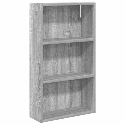 Bathroom Wall Cabinet with Shelf Grey Sonoma 40 x 14 x 70 cm