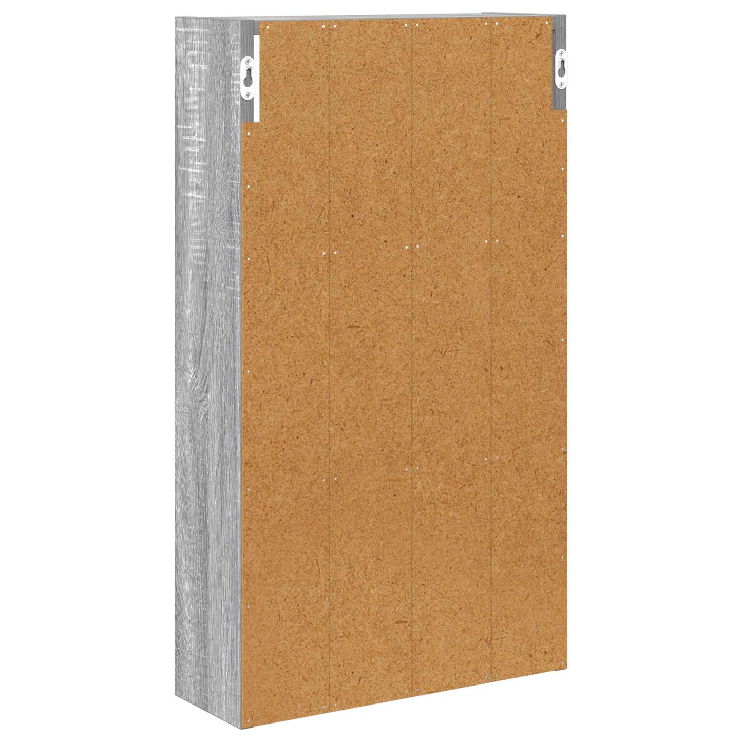 Bathroom Wall Cabinet with Shelf Grey Sonoma 40 x 14 x 70 cm