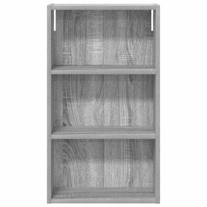 Bathroom Wall Cabinet with Shelf Grey Sonoma 40 x 14 x 70 cm