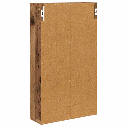 Bathroom Wall Cabinet Old Wood 40 x 14 x 70 cm Engineered wood