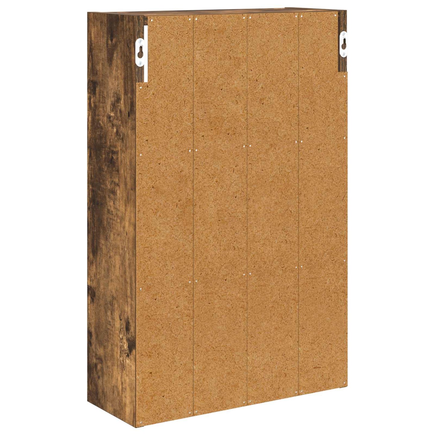 Bathroom Wall Cabinet with Shelf Smoked Oak 40 x 16 x 62.5 cm