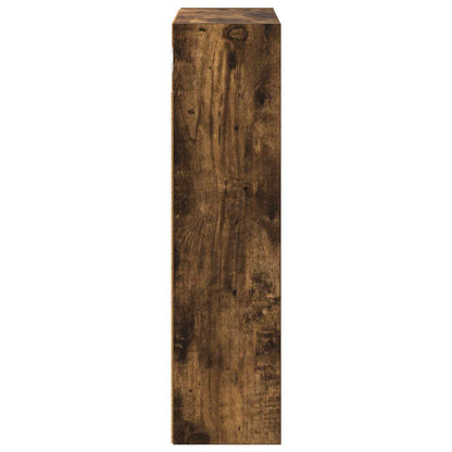 Bathroom Wall Cabinet with Shelf Smoked Oak 40 x 16 x 62.5 cm