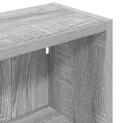 Bathroom Wall Cabinet with Shelf Grey Sonoma 40 x 16 x 62.5 cm