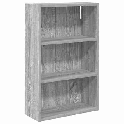 Bathroom Wall Cabinet with Shelf Grey Sonoma 40 x 16 x 62.5 cm