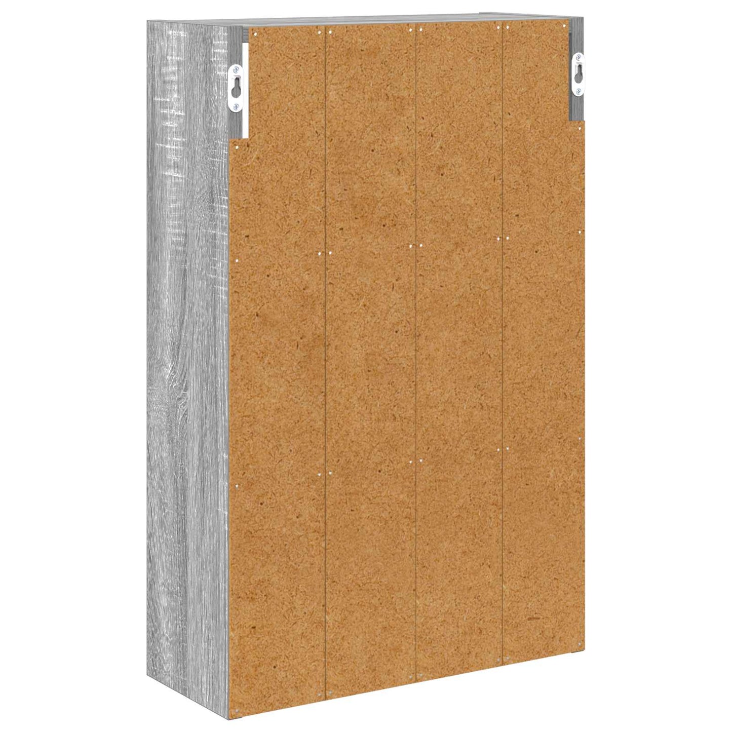Bathroom Wall Cabinet with Shelf Grey Sonoma 40 x 16 x 62.5 cm