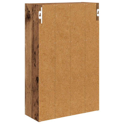 Bathroom Wall Cabinet with Shelf Old Wood 40 x 16 x 62.5 cm