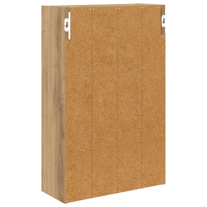 Bathroom Wall Cabinet Artisan Oak 40 x 16 x 62.5 cm
