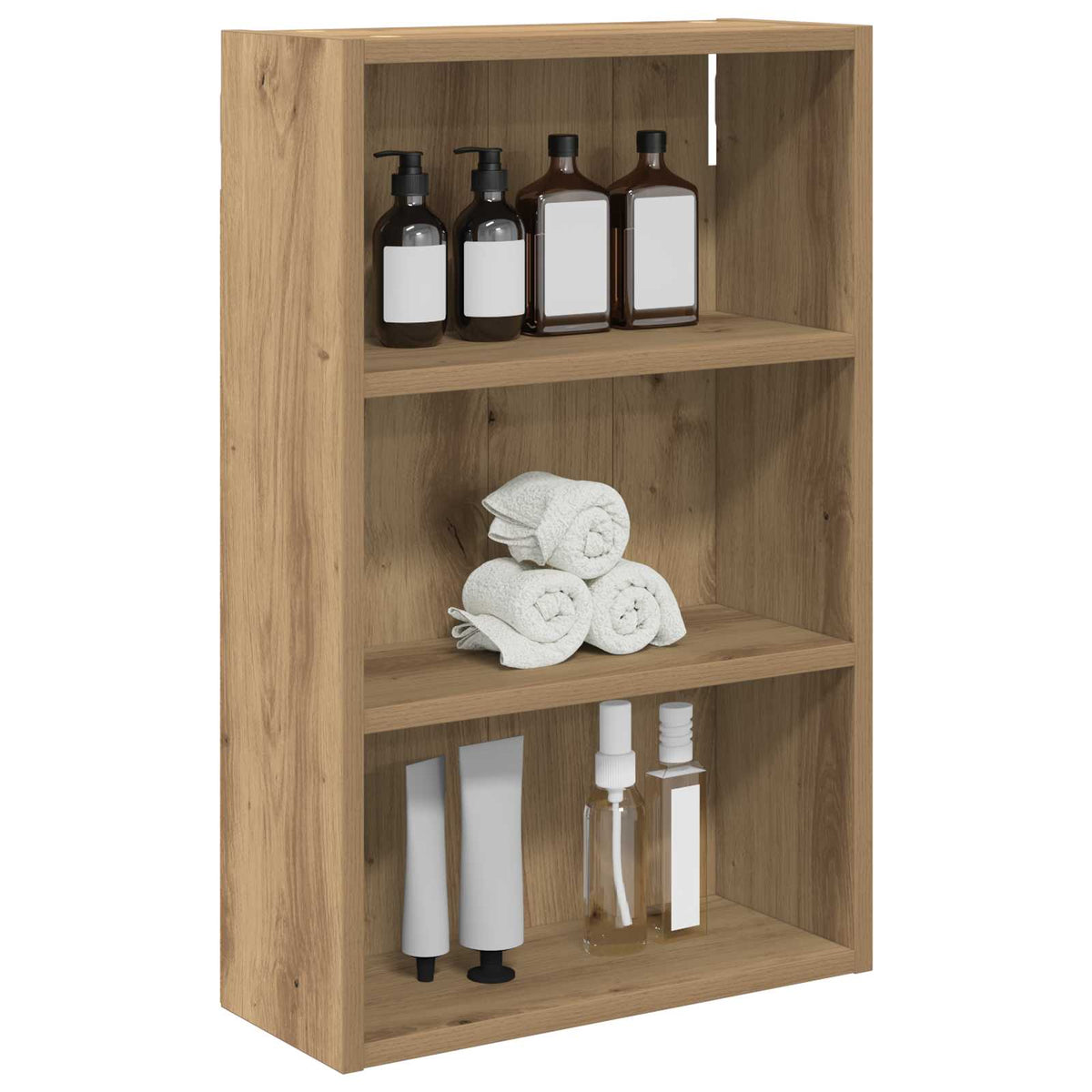 Bathroom Wall Cabinet Artisan Oak 40 x 16 x 62.5 cm