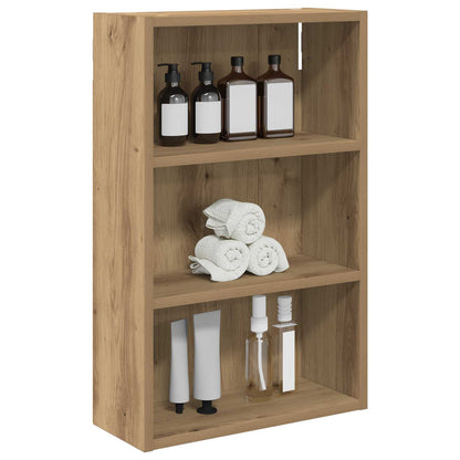 Bathroom Wall Cabinet Artisan Oak 40 x 16 x 62.5 cm