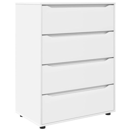 Storage Cabinets 80 x 48 x 105 cm Engineered Wood White