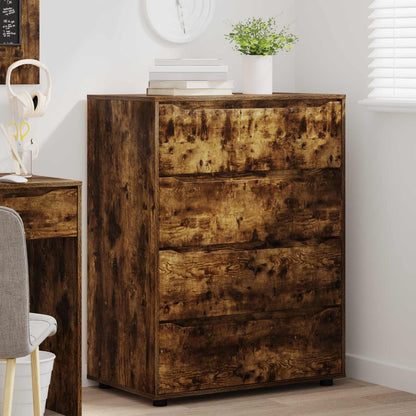 Storage Cabinets Smoked Oak 80 x 48 x 105 cm Engineered Wood