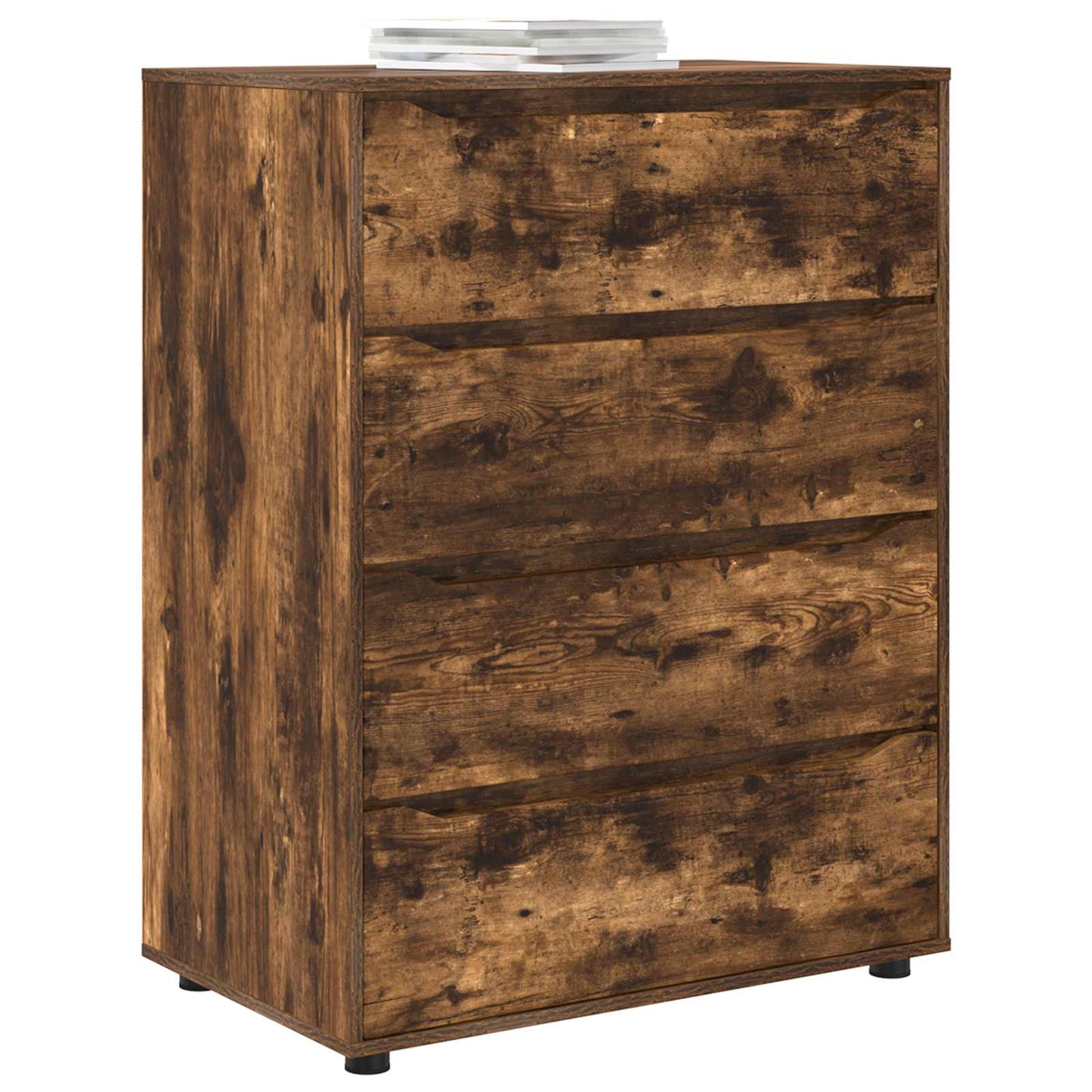 Storage Cabinets Smoked Oak 80 x 48 x 105 cm Engineered Wood