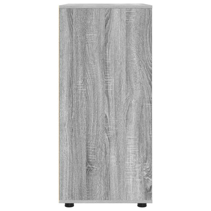 Storage Cabinets Grey Sonoma 80 x 48 x 105 cm Engineered Wood