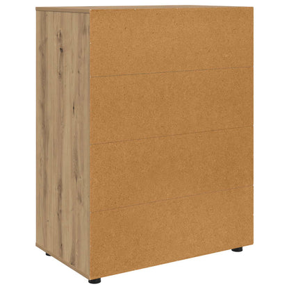 Storage Cabinets 80 x 48 x 105 cm Engineered Wood Artisan Oak