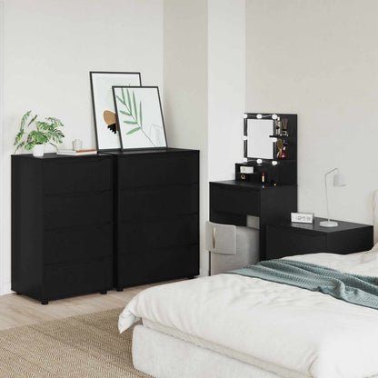 Storage Cabinets 60 x 48 x 105 cm Engineered Wood Black