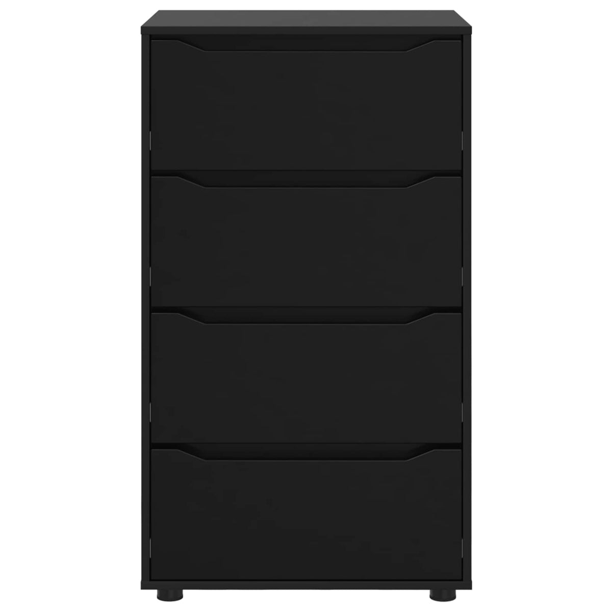 Storage Cabinets 60 x 48 x 105 cm Engineered Wood Black