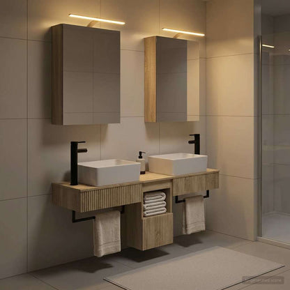 Bathroom Cabinet Set 5 pcs Sonoma Oak Engineered Wood