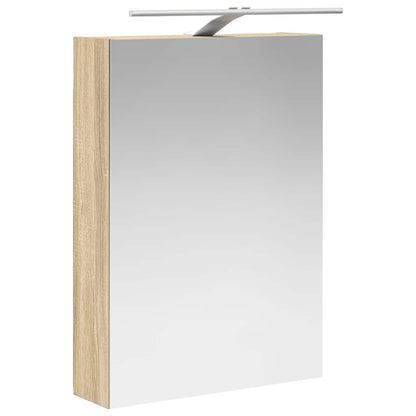 Bathroom Cabinet Set 5 pcs Sonoma Oak Engineered Wood