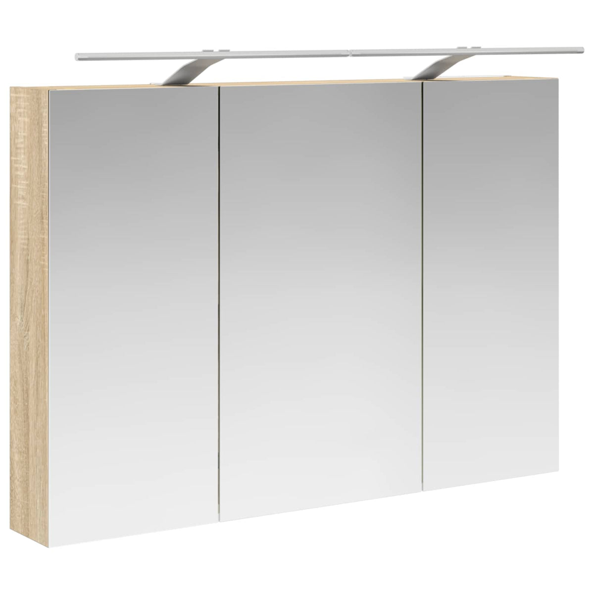Bathroom Cabinet Set 4 pcs Sonoma Oak Engineered Wood