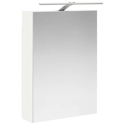 Bathroom Cabinet Set 5 pcs White Engineered Wood