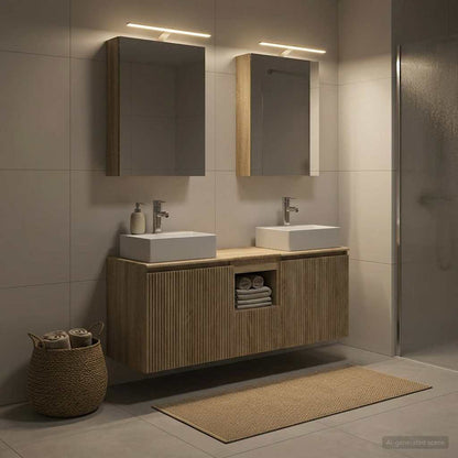 Bathroom Cabinet Set 5 pcs Sonoma Oak Engineered Wood