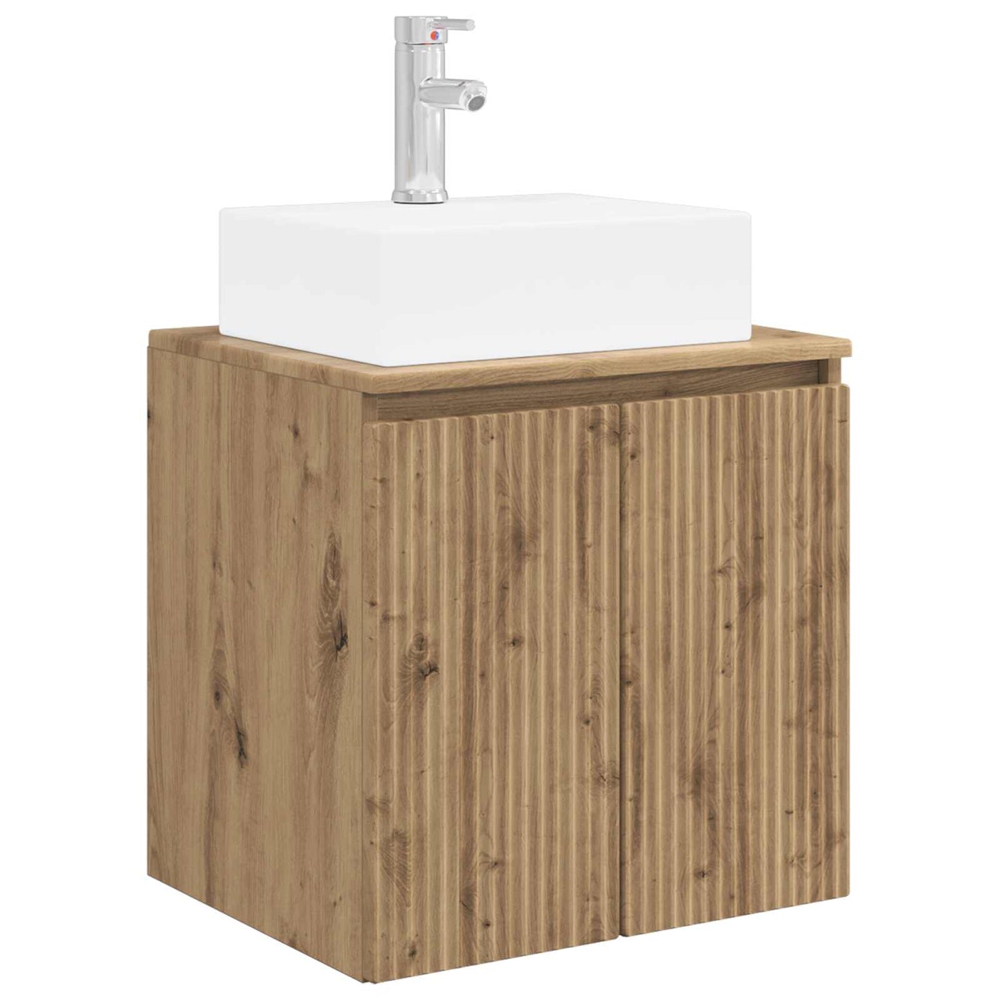 Bathroom Cabinet Set 5 pcs Artisan Oak Engineered Wood