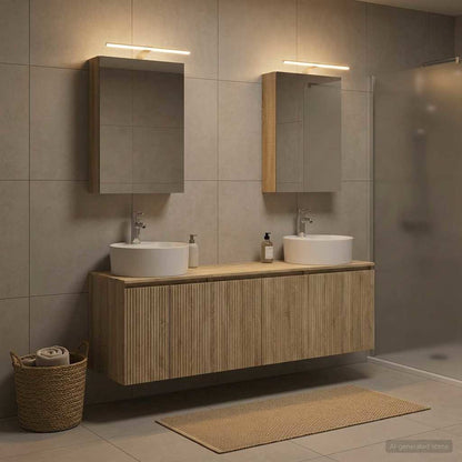 Bathroom Cabinet Set 5 pcs Sonoma Oak Engineered Wood