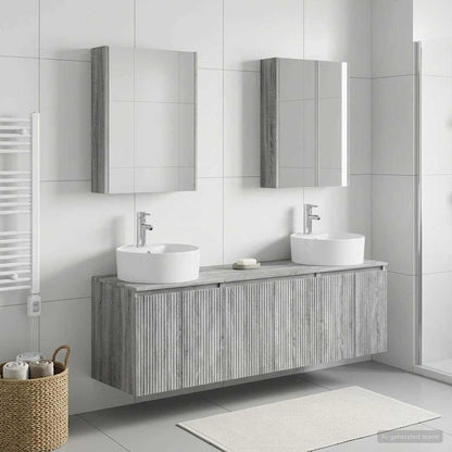 Bathroom Cabinet Set 5 pcs Grey Sonoma Engineered Wood