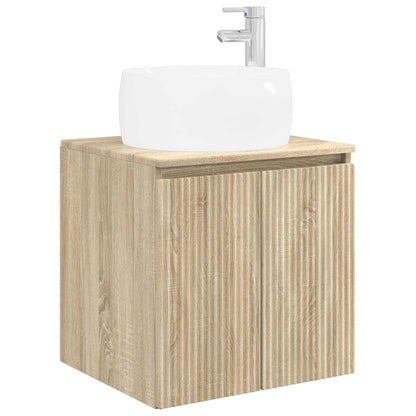 Bathroom Cabinet Set 5 pcs Sonoma Oak Engineered Wood