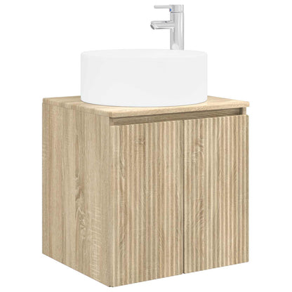 Bathroom Cabinet Set 5 pcs Sonoma Oak Engineered Wood