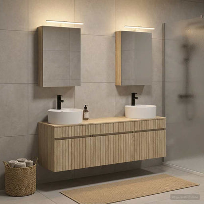 Bathroom Cabinet Set 5 pcs Sonoma Oak Engineered Wood