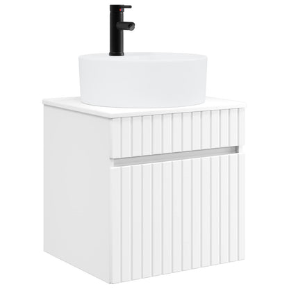 Bathroom Cabinet Set 5 pcs White 50 x 14.5 x 70 cm
