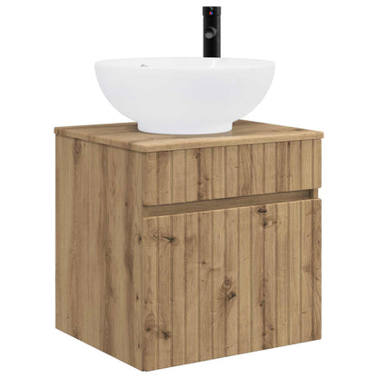 Bathroom Cabinet Set 4 pcs Artisan Oak 100 x 14.5 x 70 cm